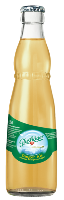 Flaschenabbildung: 0.25 Liter Gastro-Glas-Individualflasche