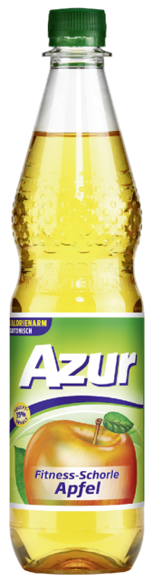 Flaschenabbildung: 0.75 Liter GdB PET-Süßgetränkeflasche