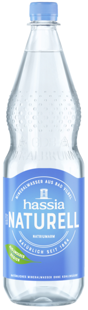 Flaschenabbildung: 1.0 Liter GdB PET-Mineralwasserflasche