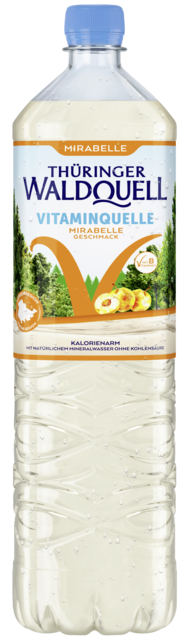 Flaschenabbildung: 1.5 Liter PETCycle-Flasche