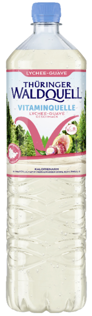 Flaschenabbildung: 1.5 Liter PETCycle-Flasche